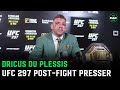 Dricus Du Plessis: “I look like a cauliflower”; Israel Adesanya at UFC 300? | UFC Press Conference image