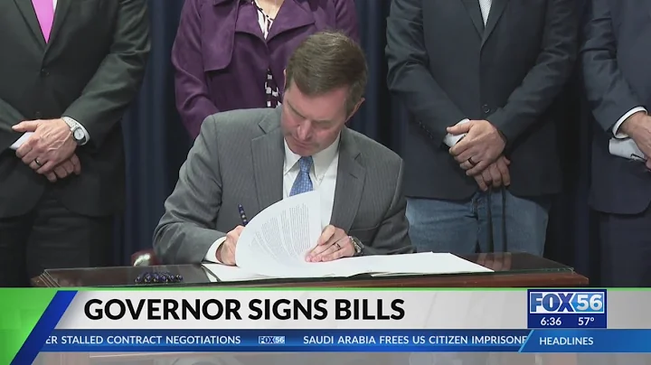 Gov. Beshear signs nearly 40 bills into law