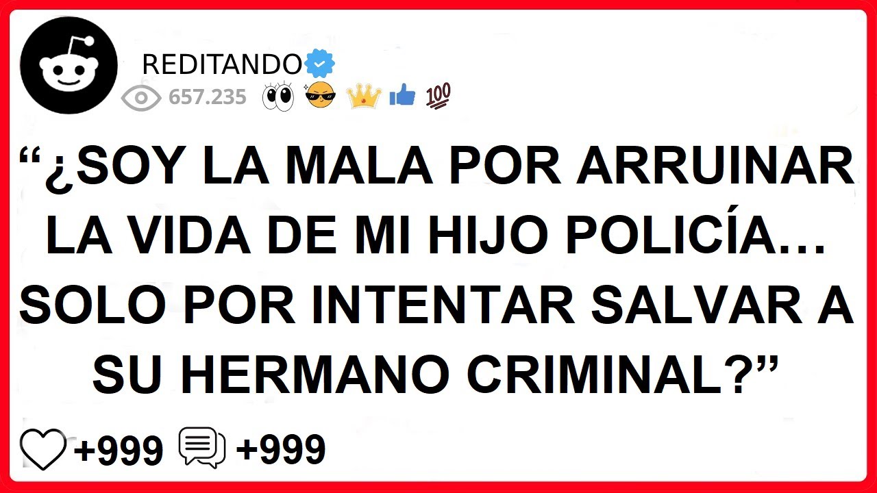 ¿SOY LA MALA POR ARRUINAR LA VIDA DE MI HIJO POLICÍA… SOLO POR INTENTAR SALVAR A SU HERMANO CRIMINAL