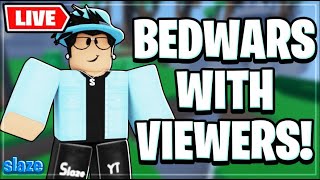 🔴LIVE Roblox Bedwars NEW UPDATE! 🥳CUSTOMS For Kits!🥳