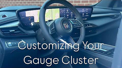 How to Customize Your Gauge Cluster on Your Buick Enclave