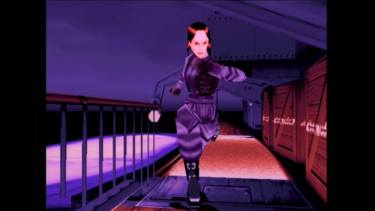 Game Nexus Arcade Video Dynamite Cop Jean Ivy Mission 2 (1998 Sega Model 2B) Real Hardware