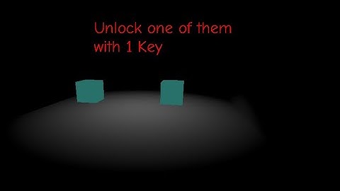 GoDot [Part 16] (Key + Door UNLOCK) {Hybrid 3D+2D}