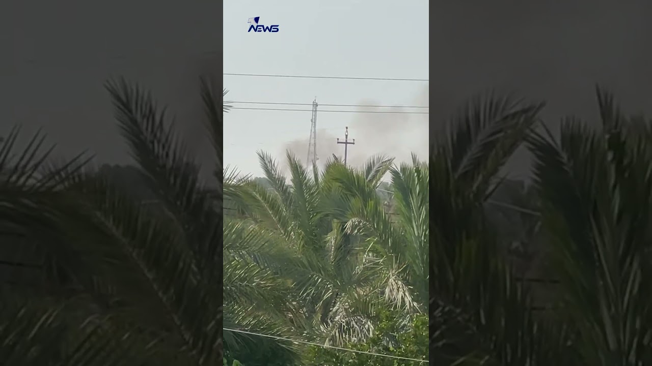 فيديو يوثق لحظوة الانفجار داخل مستودع تابع للحشد الشعبي بمعسكر المنصورية في محافظة ديالى | #وان_نيوز