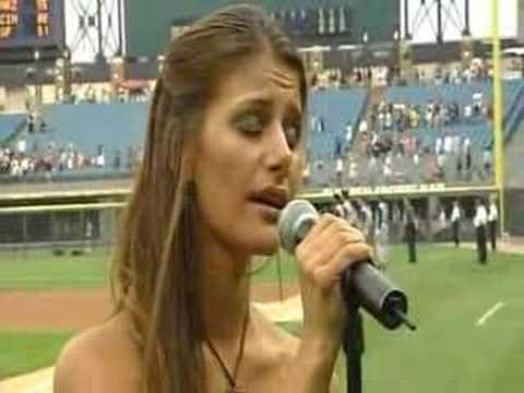 Star Spangled banner White Sox Sung by Noa Dori