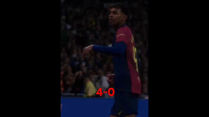 Barcelona VS Real Madrid 4-0 2024/25 (Lewandoski - Lmine Yamal - Rafinha)☠️