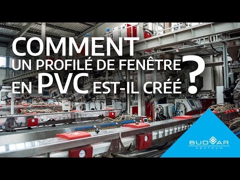 Comment un profilé de fenêtre en PVC est-il créé?