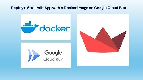 Deploy your Streamlit app with a Docker image in Google Cloud Run! #google #docker #streamlit