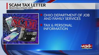 Sioux Falls police warn people to be aware of tax-related scams