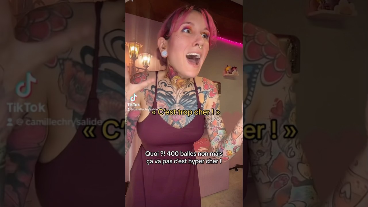 Guarda Le prix, version rapide #tatoueuse su YouTube Guarda Le prix, version rapide #tatoueuse su YouTube