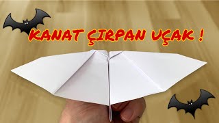 BAT AIRCRAFT CONSTRUCTION | Making a Wing-Flapping Paper Plane