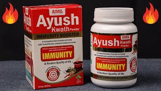 Ayush Kwath Powder Immunity Booster for Covid 19, Uses, Side Effects & How to Use in Hindi