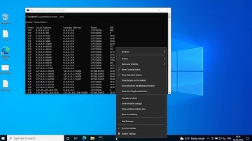 How to find out which process is listening on a TCP or UDP port on Windows