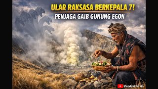 MISTERI GUNUNG EGON: Munculnya Ular Berkepala 7 & Rahasia Penjaga Gaib di Flores Timur!