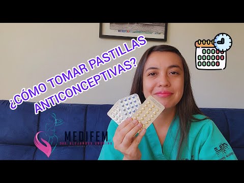 Vídeo: Tomar Pastillas Anticonceptivas