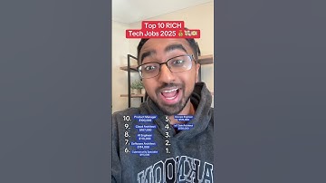 Top 10 HIGHEST PAYING tech jobs 2025
