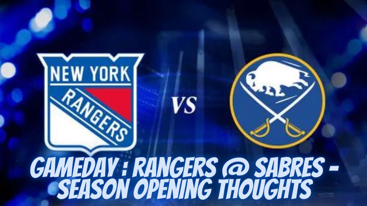 Pregame Notes: Rangers at Sabres
