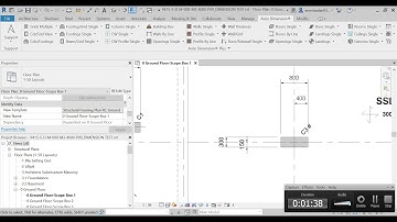 Automatic Columns Set out in Revit with Revit