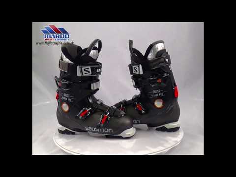 ski boots SALOMON QUEST ACCESS R80 BLACK/orange, Ratchet buckle, SKI/WALK,  micro, macro ( TOP condition ) - Mardosport.com