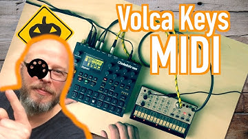 ELEKTRON DIGITAKT - MIDI TRACKS with the KORG VOLCA KEYS | Michael Kert