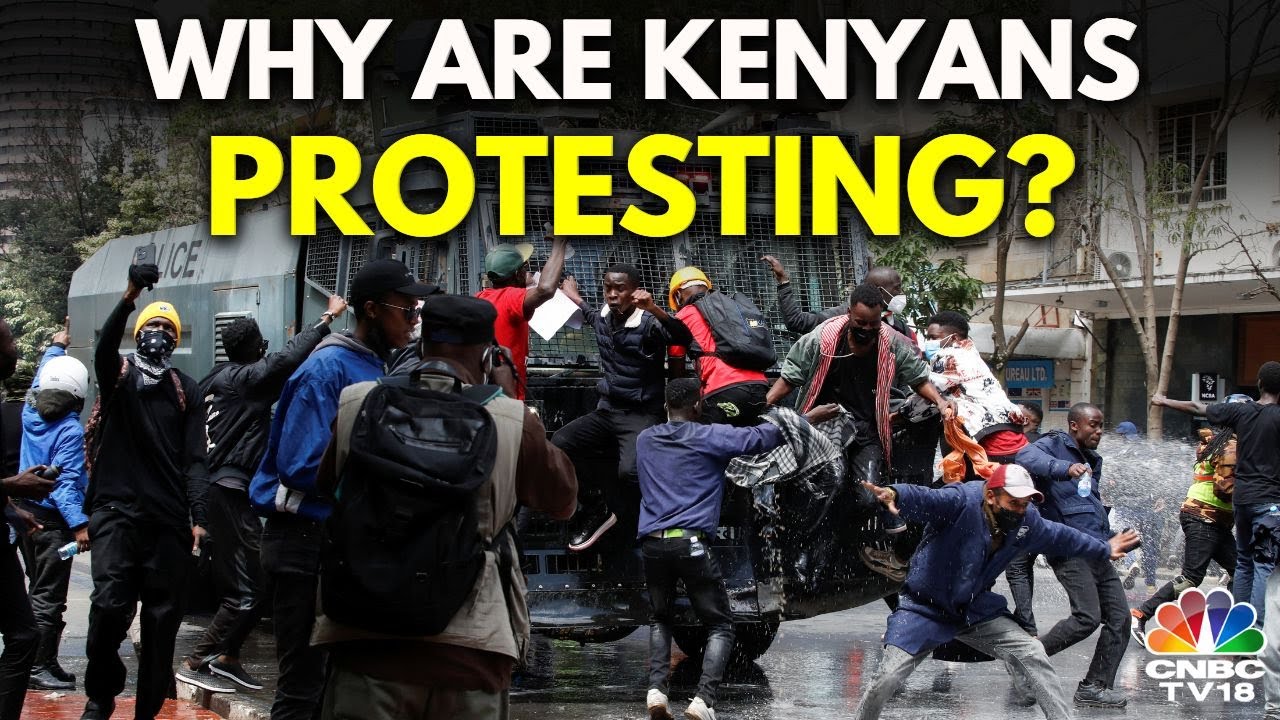 Kenyan Youth Protest Finance Bill Aimed At Raising Taxes | 1 Killed, 200 Injured in Clashes | N18G