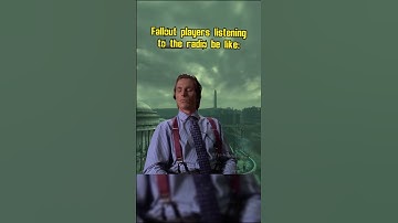 Fallout players listening to the radio be like: fallout #memes #shorts