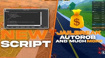 NEW Updated ROBLOX Jailbreak Script Hack GUI Auto Rob *Pastebin 2022*