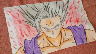 Drawing gohan (Nova forma) DBS: Super Herois Resimi