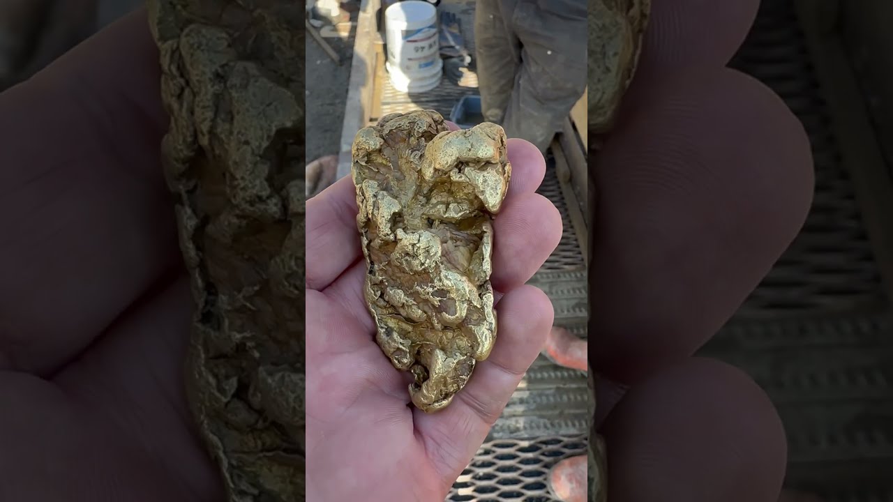 Huge Gold Nugget Found In B C 