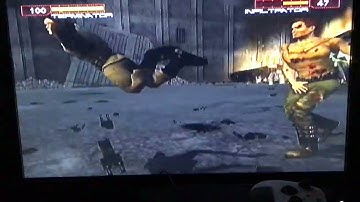 Terminator 3 Rise Of The Machines Walkthrough Part 7: Tech-Com Base Staging Area Fight (Xbox)