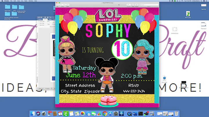 Tutorial Using Word Template for Chip Bags