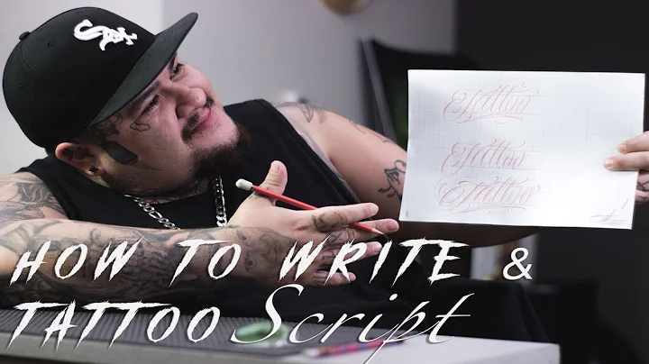 Master the Art of Tattoo Script & Calligraphy