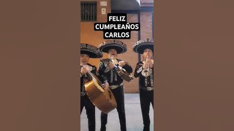 Thumbnail of CUMPLEAÑOS CARLOS FELICIDADES #cumpleaños #mañanitas #serenatavirtualpersonalizada #musica