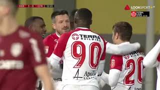 VIDEO - FC Hermannstadt, înfrângere categorică la Mediaș cu CFR Cluj 1 video