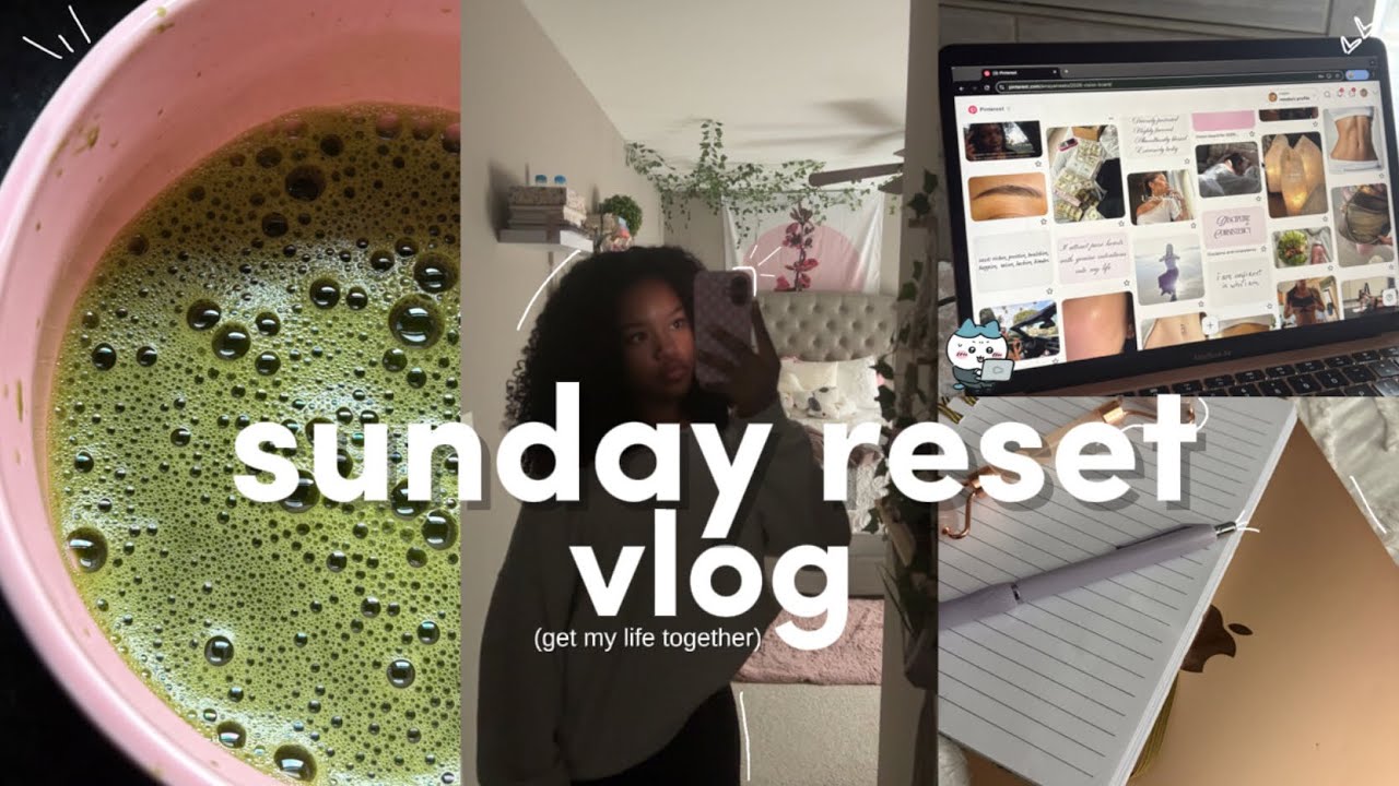 ВОСКРЕСНАЯ ПЕРЕЗАГРУЗКА 🫧 (по сути, пытаюсь привести свою жизнь в порядок)