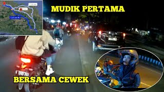 MUDIK PERTAMA BARENG PACAR PAKE MOTOR | BEKASI - CIAMIS Part 1