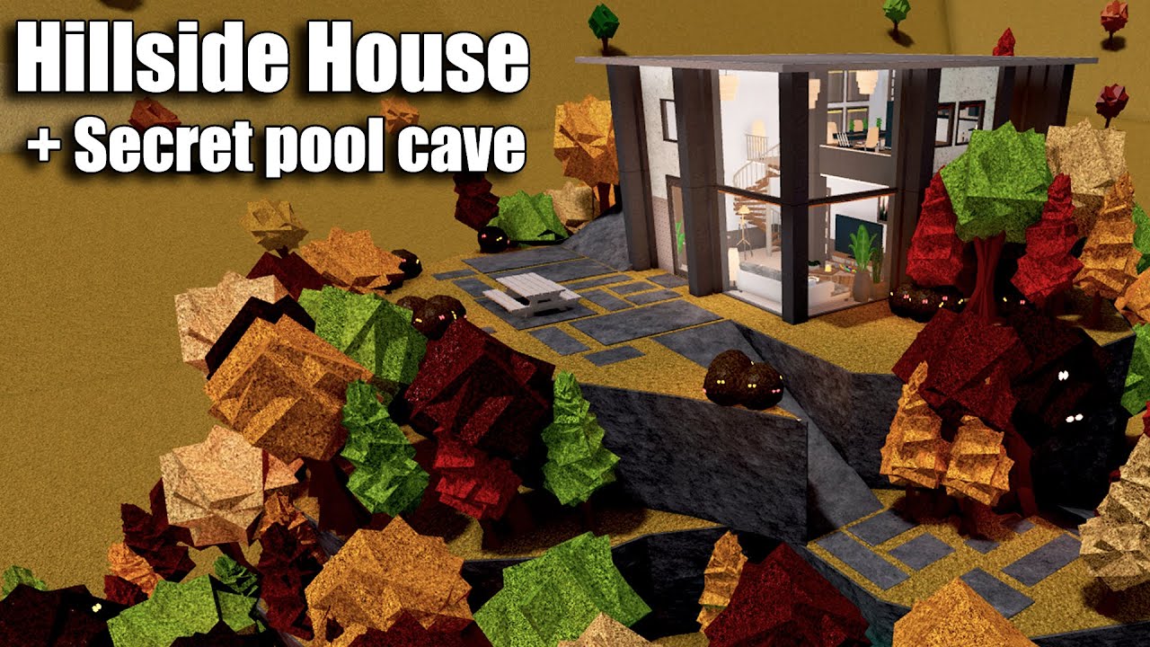 Bloxburg Hillside House with Secret Cave!! • Roblox • 267K YouTube