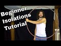 Hula Hoop Isolations For Beginners (How To Isolate Hand Hooping Trick Tutorial)