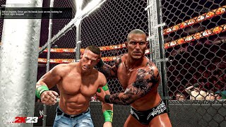 OMG ||RANDY ORTON VS JOHN CENA 2K23