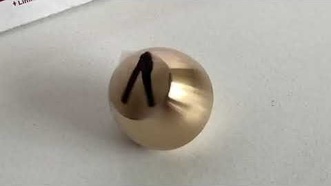 Pentaorbiform spinning on its top.