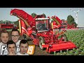 Wykopki Wczesnych Ziemniaków! 😱 Szybkie Żniwa Soji 🌱 "od Zera do Farmera"#288 [FS19] 🔥  MafiaSolec