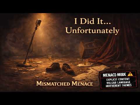 I Did It… Unfortunately (Explicit) | Mismatched Menace | Monty Python-Style Satire