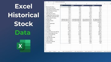 How to Get Historical Stock Data In Excel [The Easy Way]