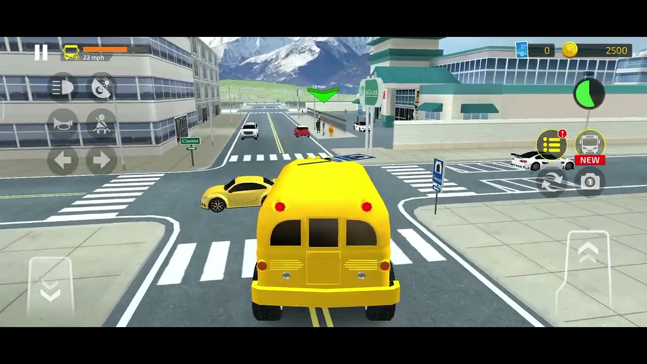 Mini bus simulator game 