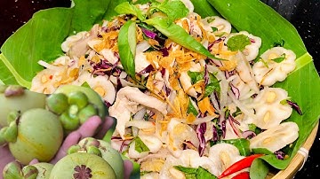 Ai Chưa Ăn Món GỎI GÀ MĂNG CỤT Thì Hãy Thử Ngay, Ngon Quên Lối Về #155