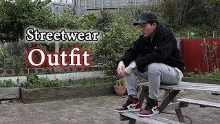 jordan 1 mid bred toe outfit