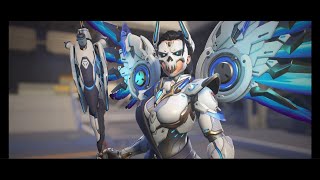 Overwatch 2 Mercy Vengeance Mythic Skin Showcase Level 4