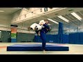 Дзюдо. Бросок прогибом. Бросок через грудь. Judo. Ura-nage