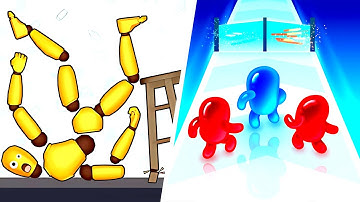 Kick & Break vs Join Blob Clash 3D 💣🌀 Max Level Gameplay Walkthrough Android iOS Update 9PL3