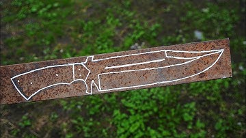 Transforming a Rusted Leaf Spring into a Razor-Sharp Bowie Knife: Salvage, Forge, and Finish Methods